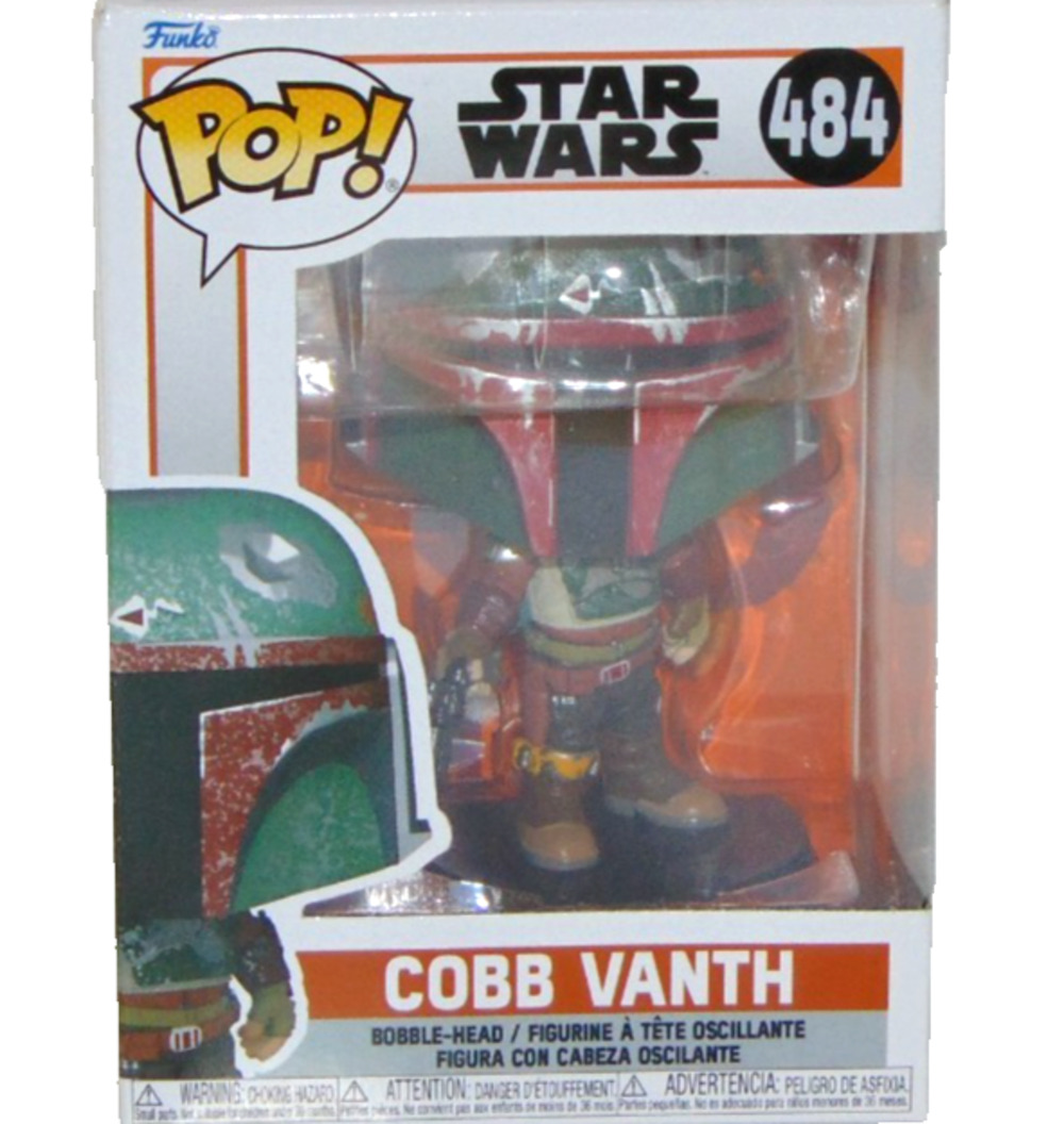 Funko Pop #484 Cobb Vanth Star Wars The Mandalorian Boba Fett Armor Bobblehead